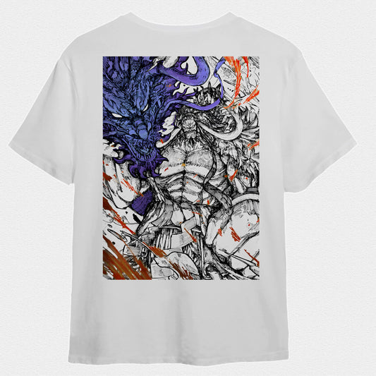 [PUTIH] T-Shirt One Piece - Kaido - DS1057