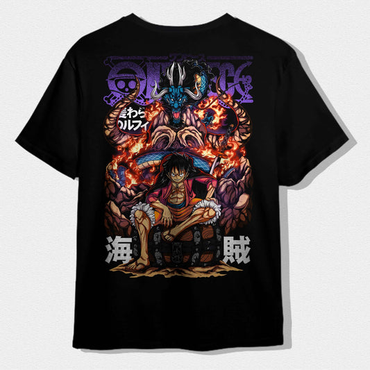 T-Shirt One Piece - Luffy and Kaido - TM0012